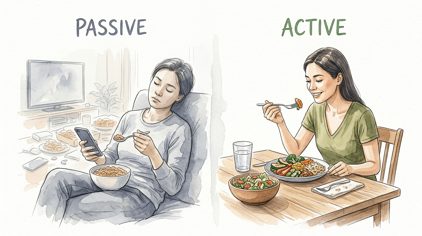 Active Mindful Eating Strategy
