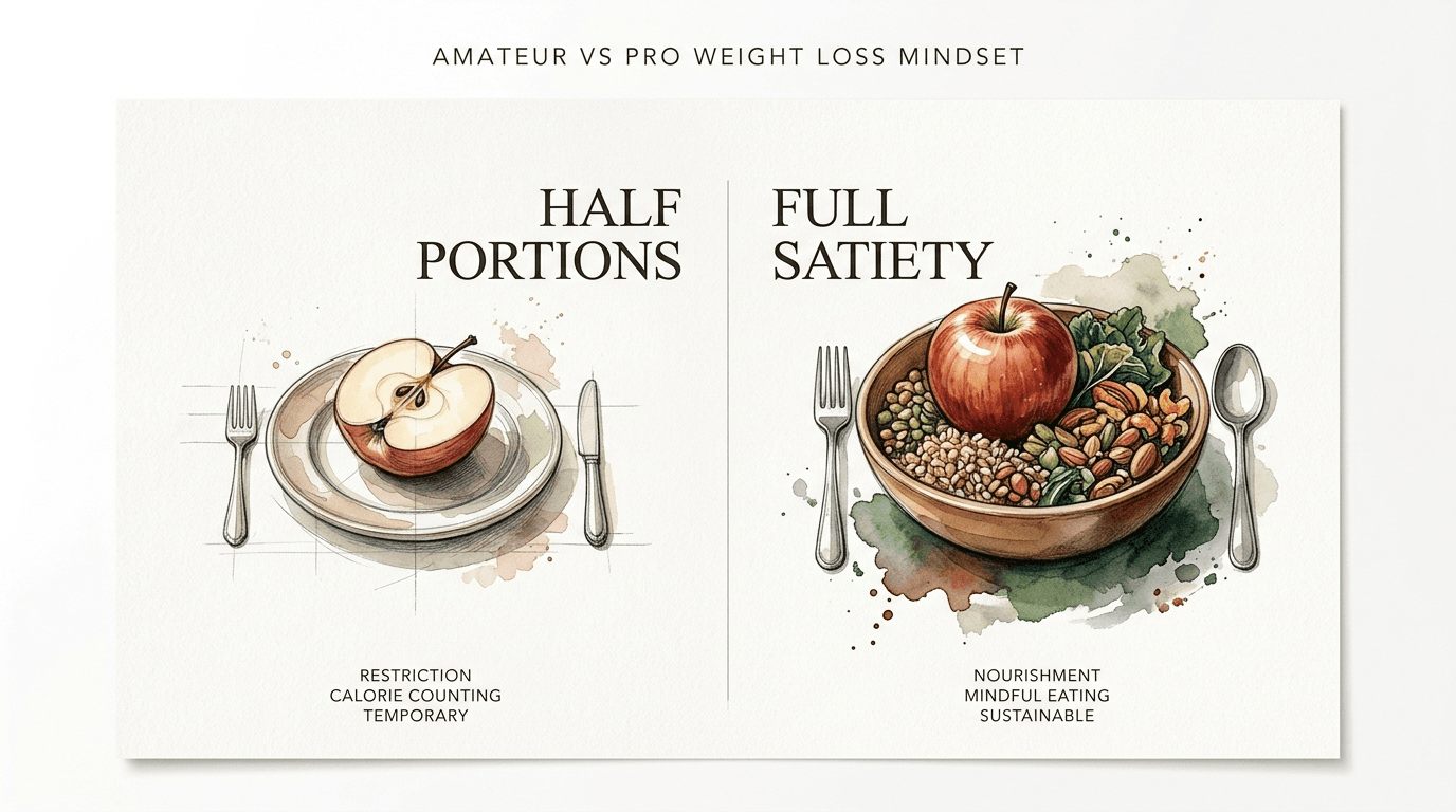 Amateur Vs Pro Weight Loss Mindset