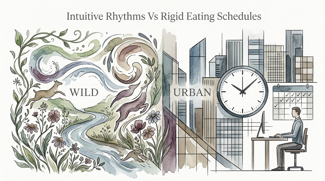 Intuitive Rhythms Vs Rigid Eating Schedules