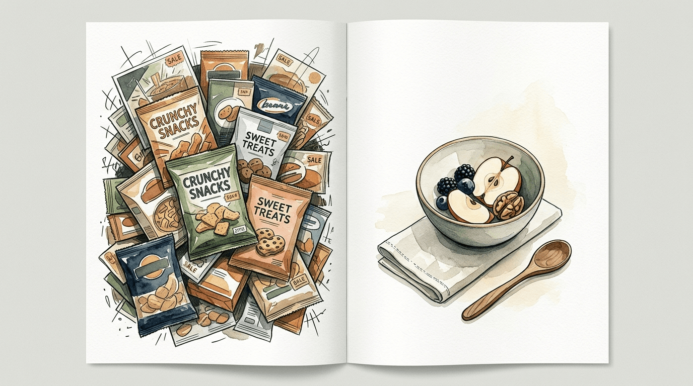 Mindless Snacking Vs Intentional Eating