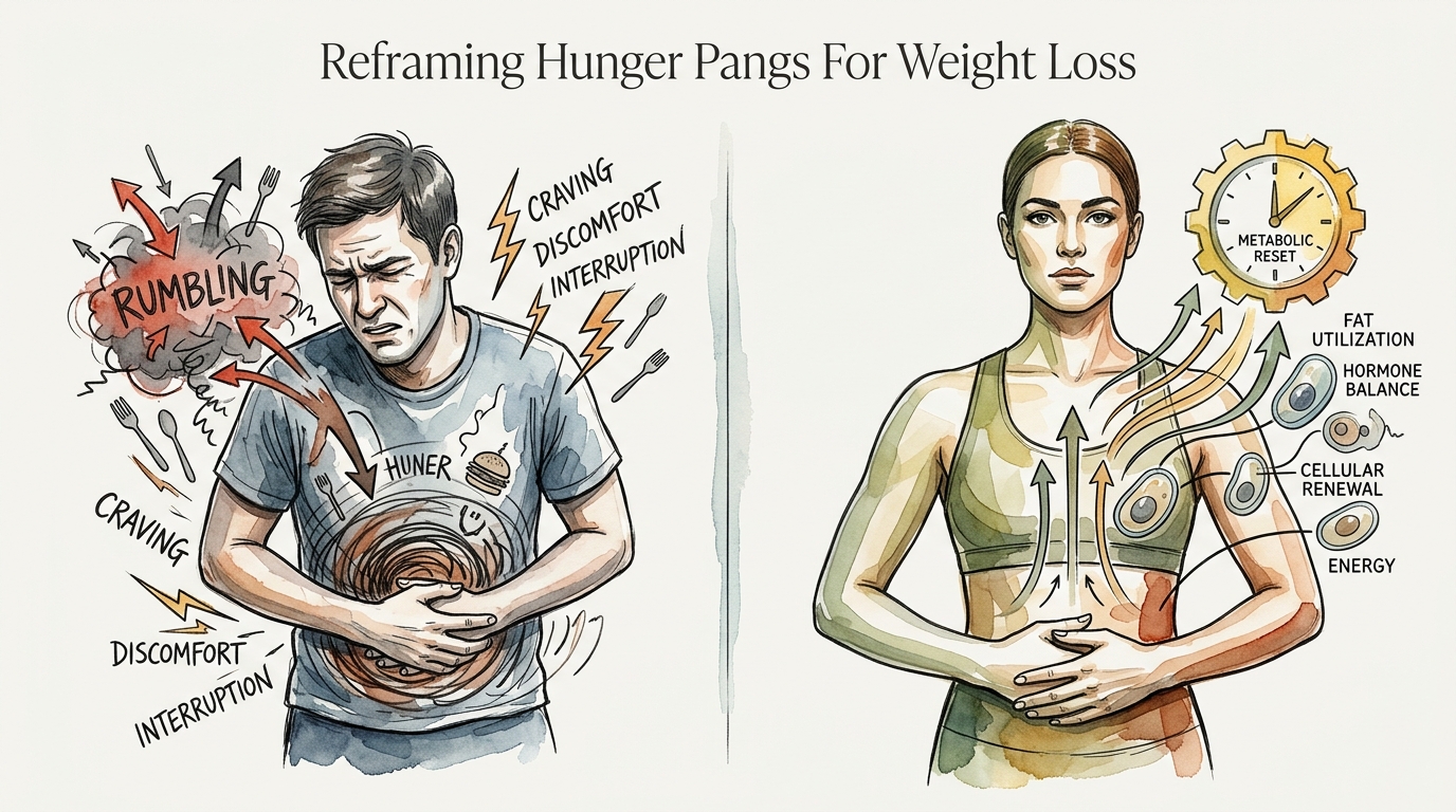 Reframing Hunger Pangs For Weight Loss