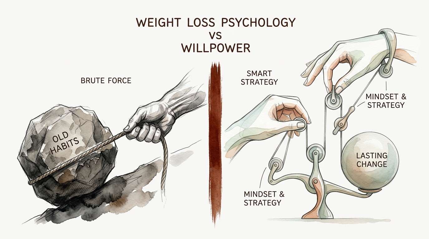 Weight Loss Psychology Vs Willpower