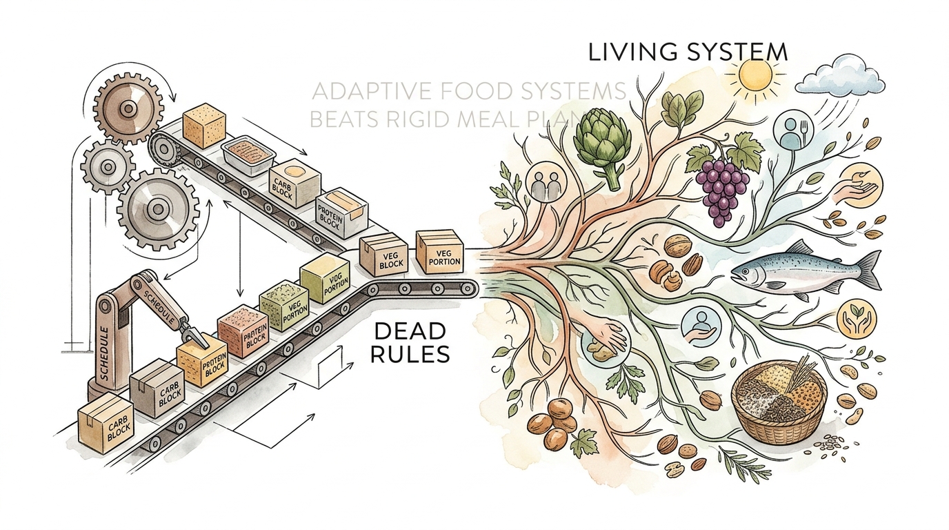 Why Adaptive Food Systems Beat Rigid Meal Plans