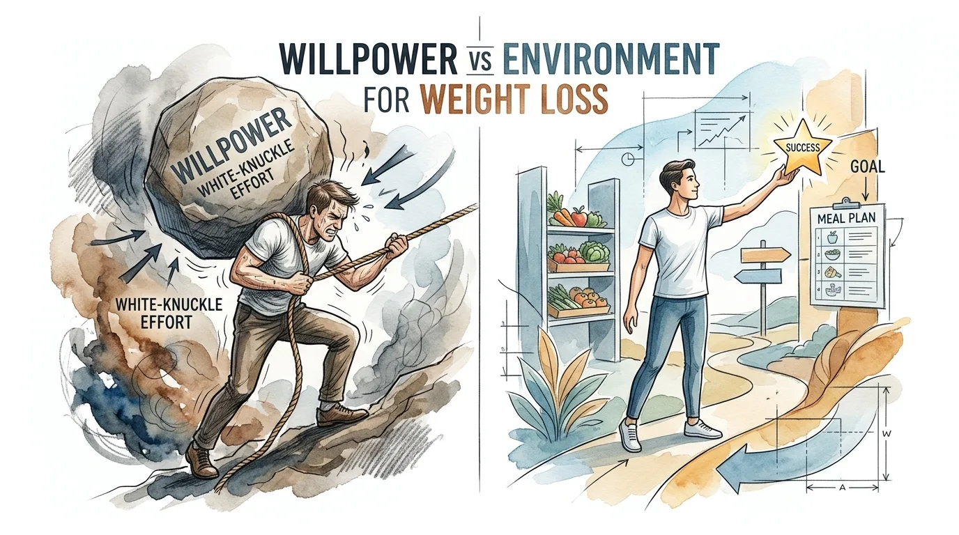 Willpower Vs Environment For Weight Loss